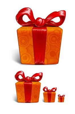 禮品盒圖標素材下載_干將莫邪 CanBrand