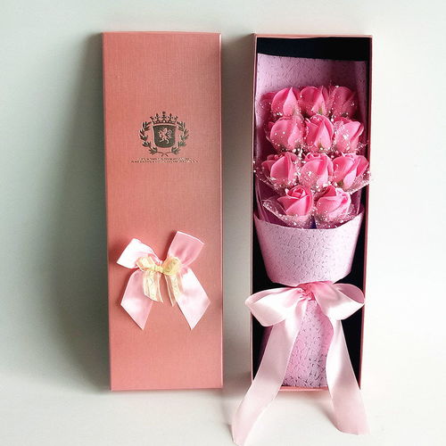 抖音同款香皂玫瑰花七夕情人節禮物男女友生日創意禮品閨蜜教師節